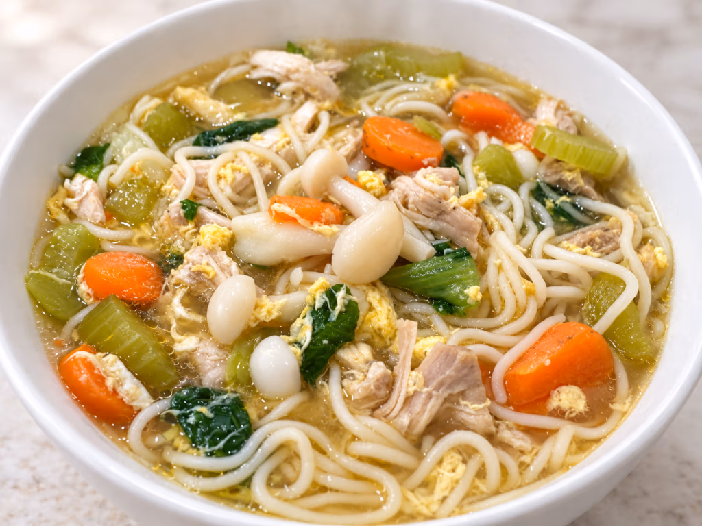 miso chicken soup